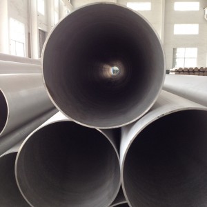 Grutte diameter tin-walled RVS seamless pipe